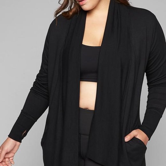 Athleta Pranayama Restore Wrap Deep Purple Small - Picture 10 of 14